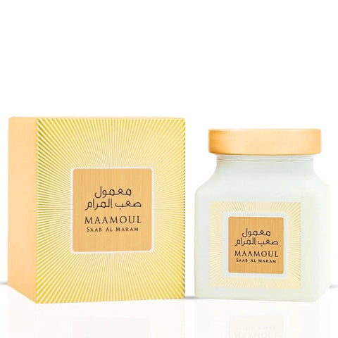 Rasasi Maamoul Saab Al Maram Bakhoor 150g incense box