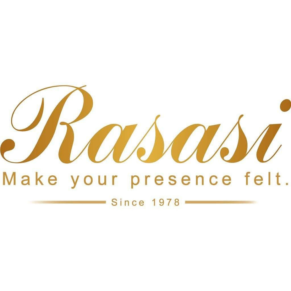 Bakhoor Raqiya Cashmeran by Rasasi, 18 tablets of traditional aromatic incense in a sleek container, used for home fragrance.