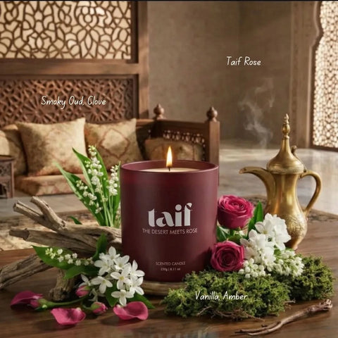 Intense Oud The Eid Moments Bundle - Taif, a collection of luxurious fragrance products in elegant packaging.