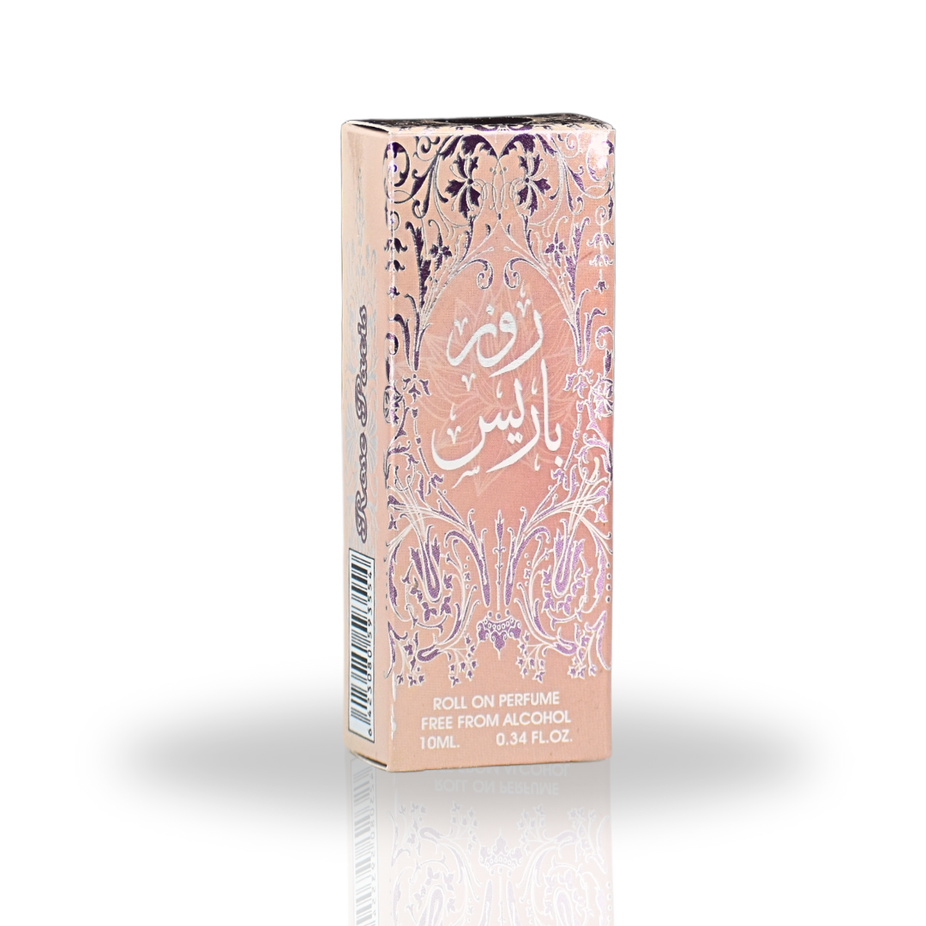 12-pack Ard Al Zaafaran Rose Paris Roll-On Perfume Oil, 10ML each, long-lasting concentrated perfume oil for men and women.