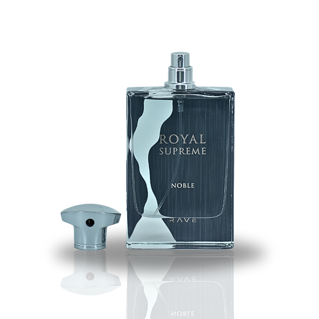 Royal Supreme Noble EDP Spray 100ML (3.4 OZ) by RAVE, Long Lasting Cologne, Perfume For Men & Women - Intense Oud