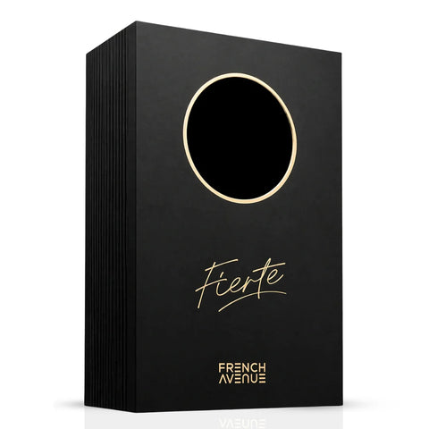French Avenue Fierte Eau de Parfum Spray 100ml bottle, elegant design with floral and woody notes visible in the image.