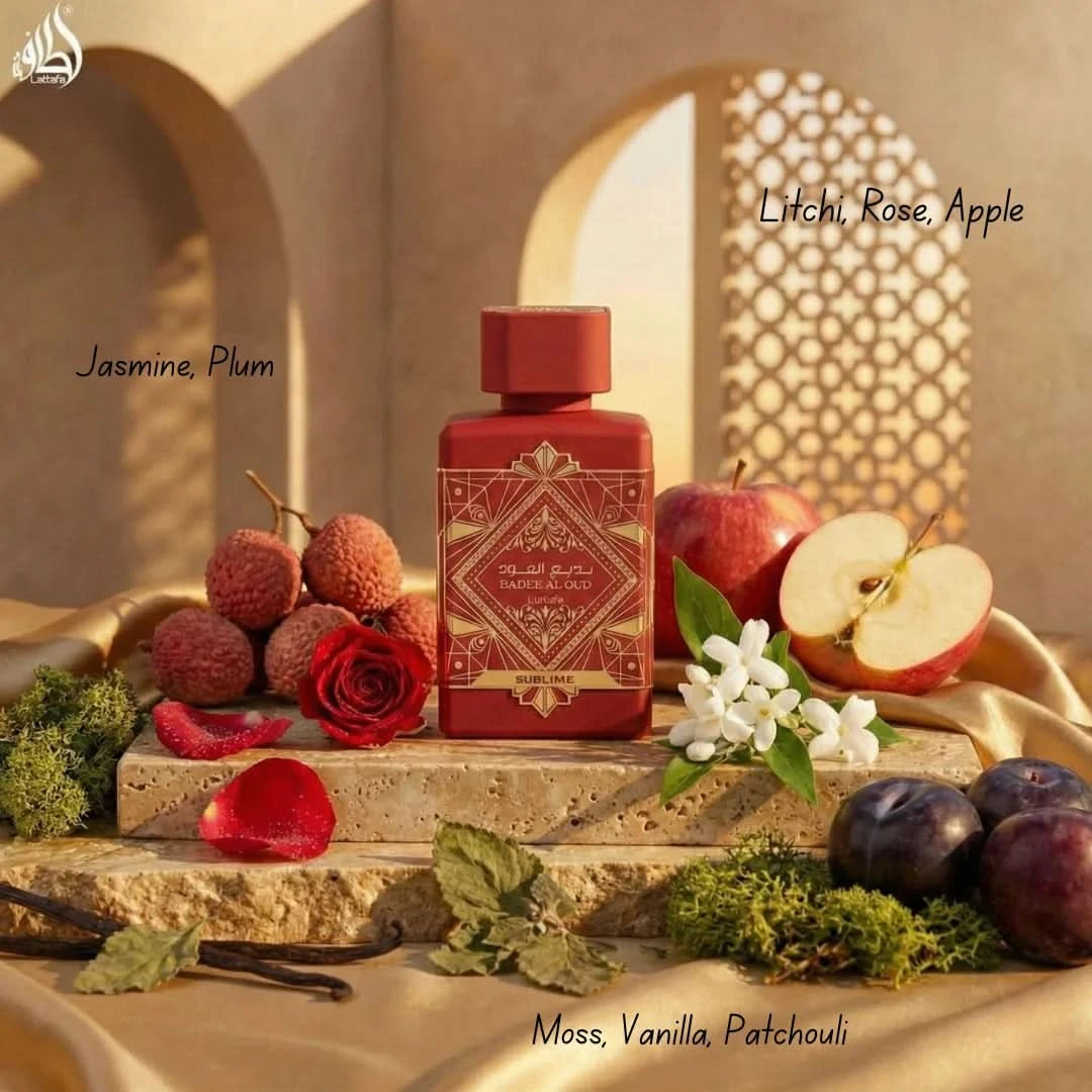Bade'e Al Oud Eau De Parfum Gift Set Mini Collection (5 x 5ml) by Latt