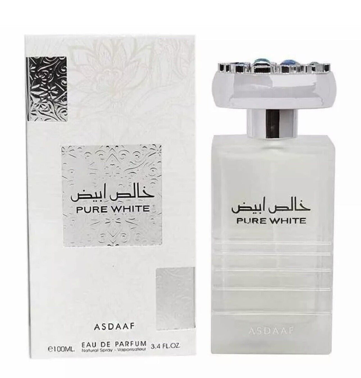 Pure White Perfume EDP - 100ML (3.4oz) By Asdaaf - Intense oud