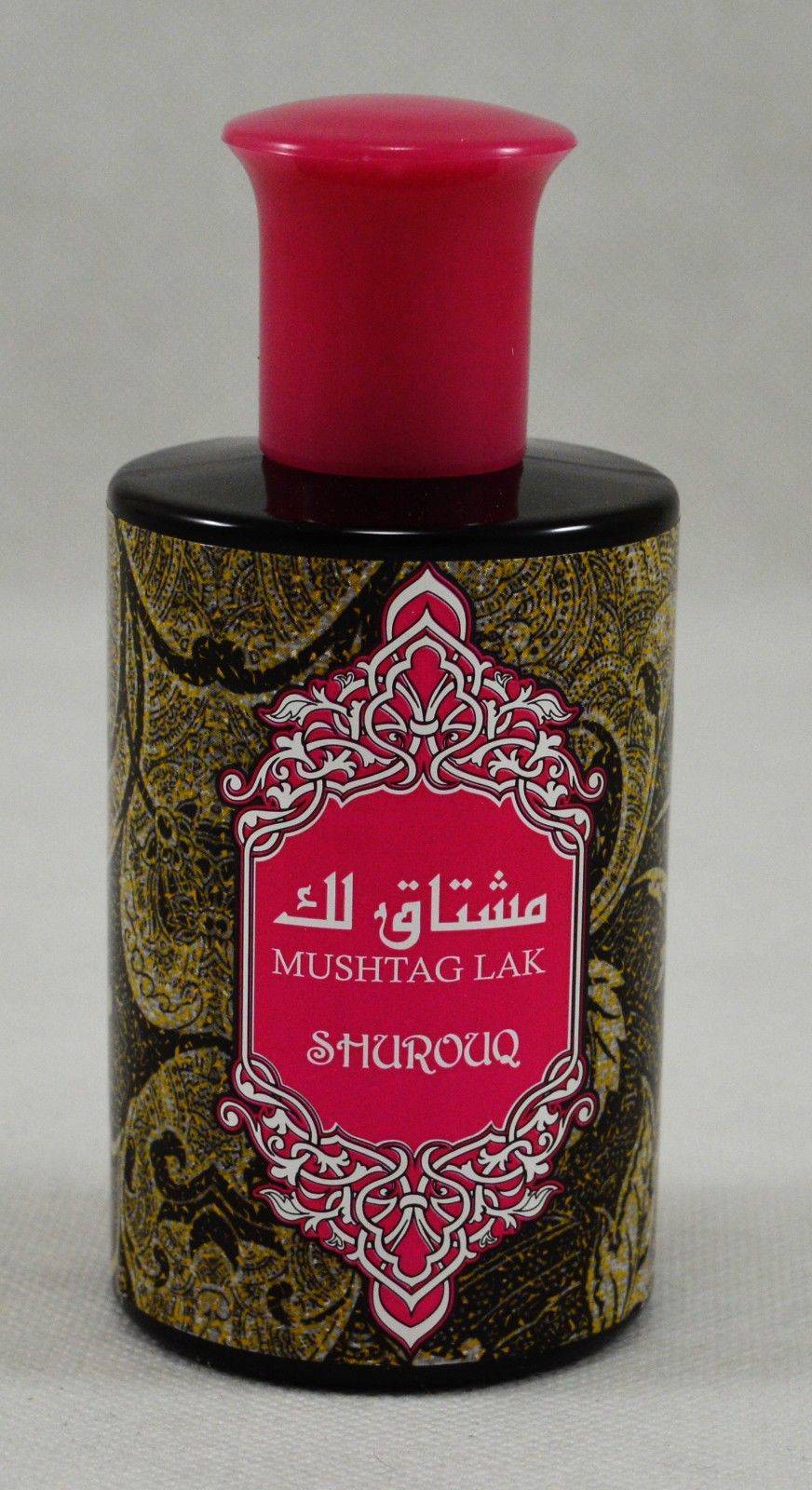 Mushtag Lak for Women EDT- 100 ML (3.4 oz) by Shurouq (WITH POUCH) - Intense oud