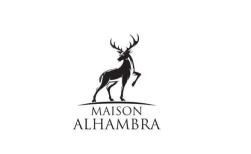 Maison Alhambra Versencia Oro Eau de Parfum spray 100ml bottle, elegant design, showcasing the luxurious fragrance container.