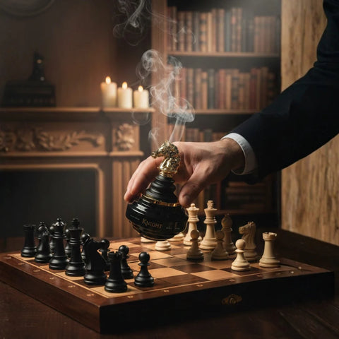 Checkmate Black Knight Eau De Parfum Spray 100ml (3.4 oz) By Armaf - Intense Oud