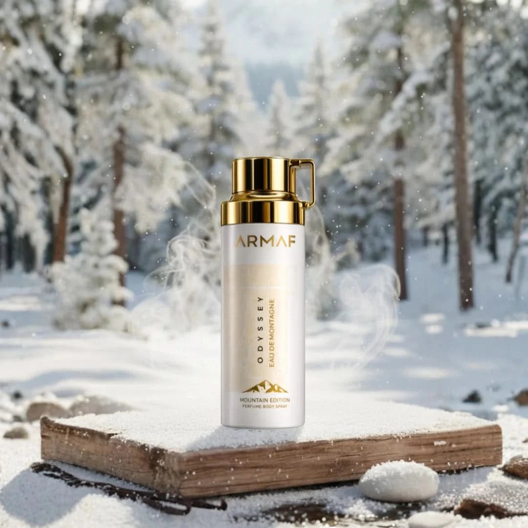 Odyssey Eau de Montagne Perfumed Body Spray 200ml (6.8 oz) by Armaf