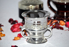 Arab Incense Bakhoor Burner - 4 inch silver by Intense Oud - Intense oud