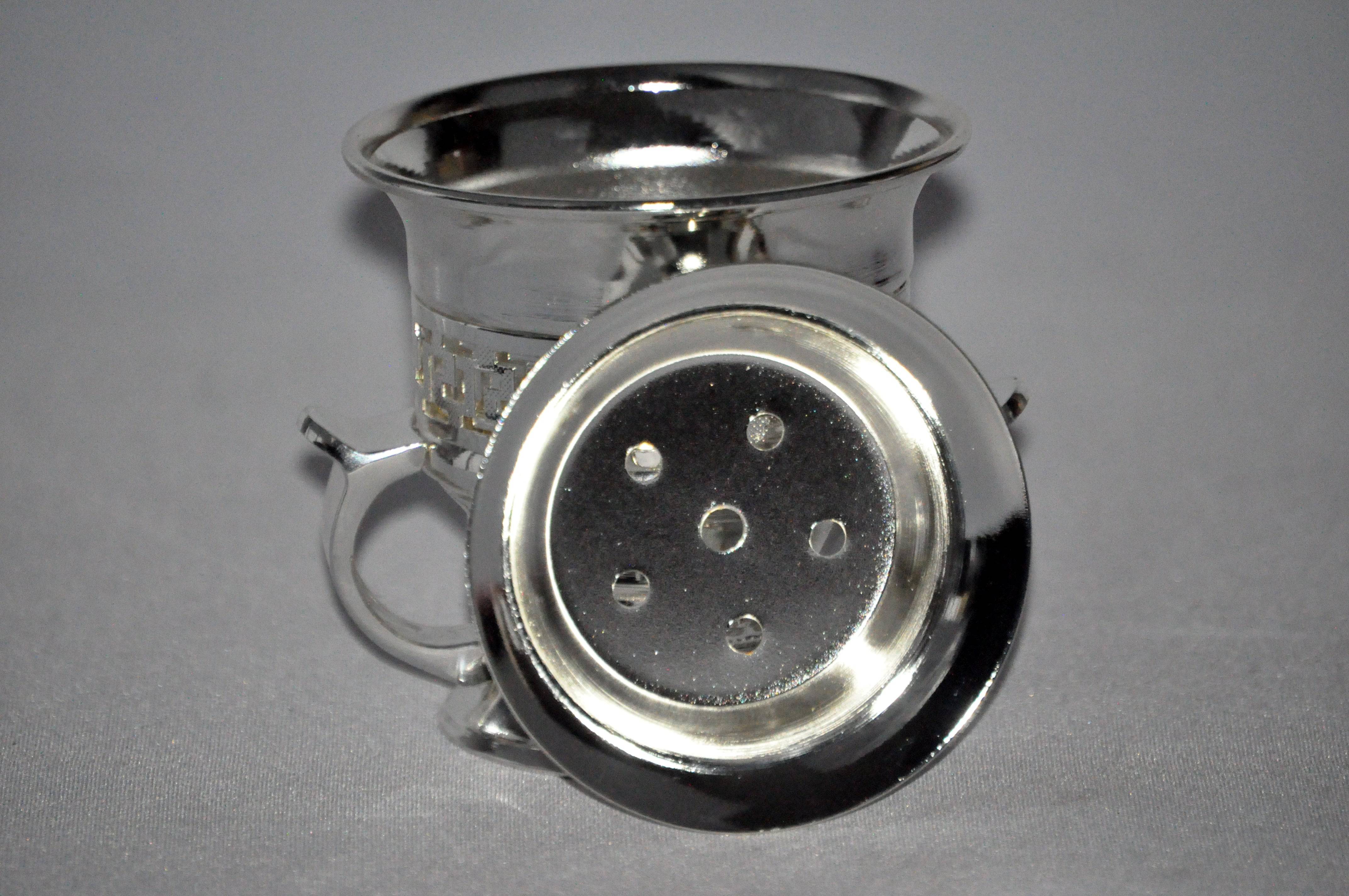 Arab Incense Bakhoor Burner - 4 inch silver by Intense Oud - Intense oud
