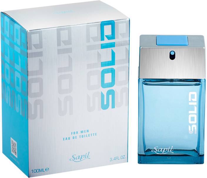 Solid for Men EDT - 100 ML (3.4 oz) by Sapil (BOTTLE WITH VELVET POUCH) - Intense oud