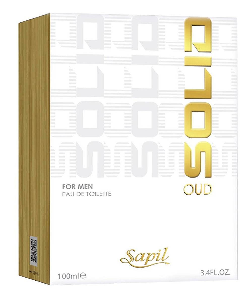 Solid Oud for Men EDT - 100 ML (3.4 oz) by Sapil (BOTTLE WITH VELVET POUCH) - Intense oud