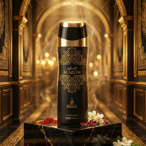 Al Azeem Perfumed Body Spray 200ml (6.8 oz) by Risala