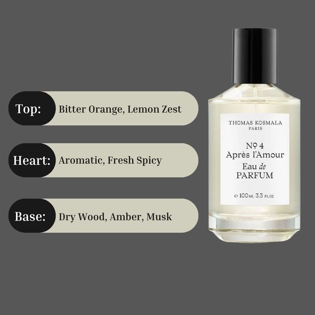 Thomas Kosmala Paris No. 4 perfume, Apres L'Amour Eau de Parfum 100 ml – bottle and packaging, image 4