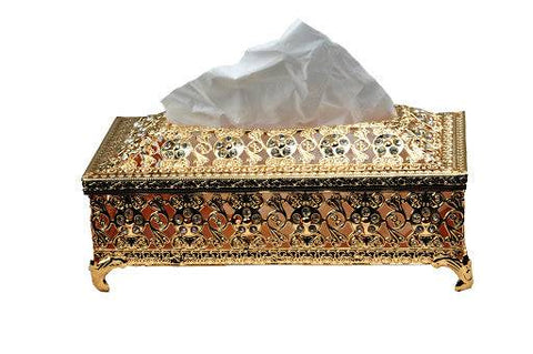 Tissue Box Cover- Golden by Intense Oud - Intense oud