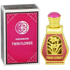 Twin Flower Perfume Oil-15ml(0.5 oz) by Al Haramain - Intense oud