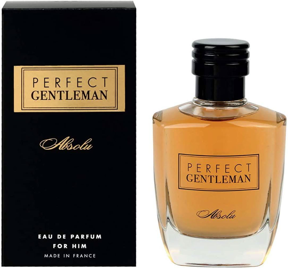 Art & Parfum Perfect Gentleman Absolu Men Eau De Parfum 100ML bottle with sleek design and elegant packaging.