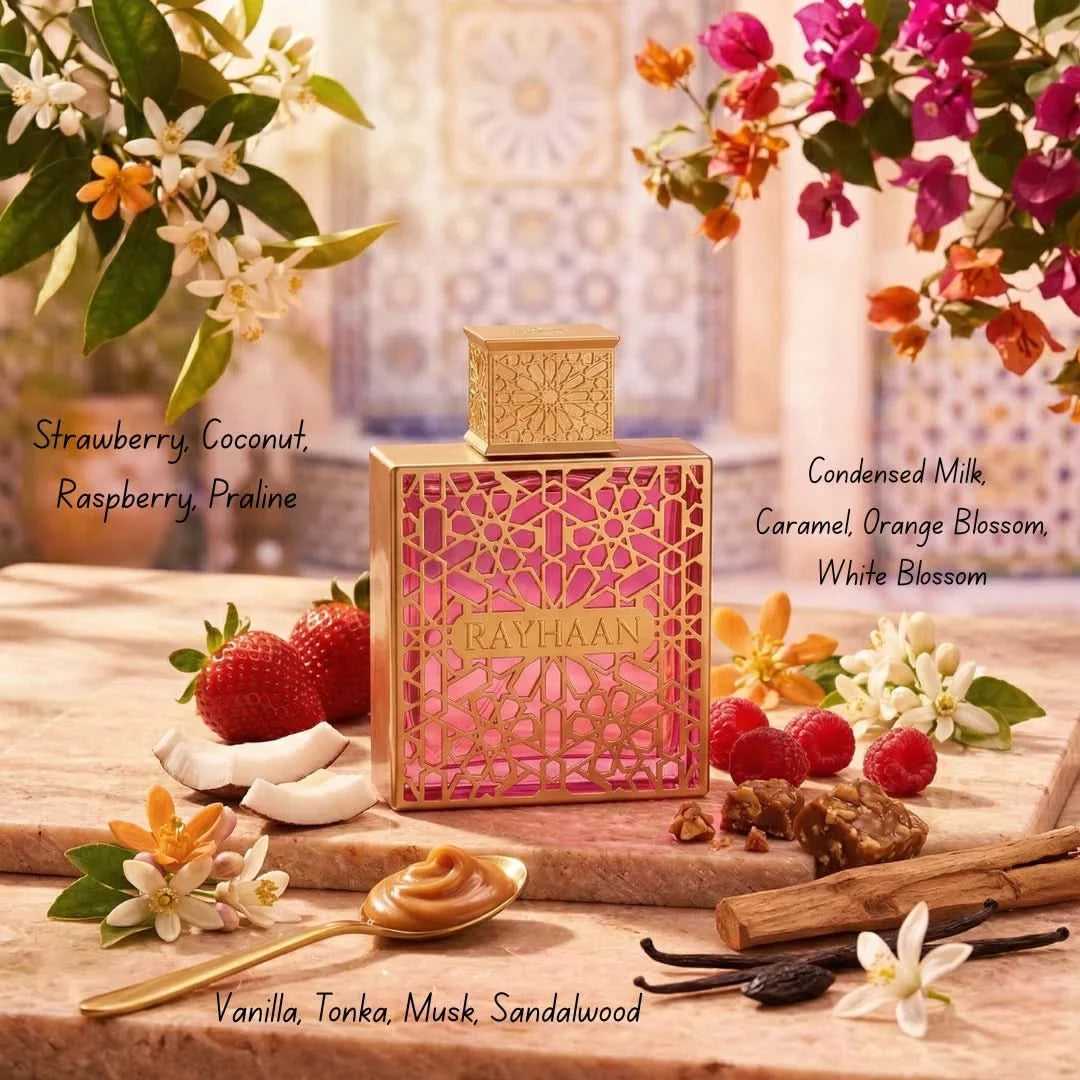香水(女性用) Rayhaan KISS EDP 100ml Rayhaan Kiss Eau de Parfum Spray 100ml (3.4 oz) By Rayhaan