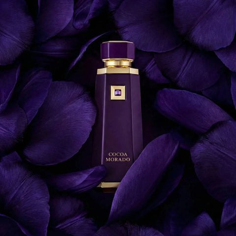 French Avenue Cocoa Morado Extrait de Parfum Spray 100ml, elegant EDP bottle with rich, warm fragrance design.