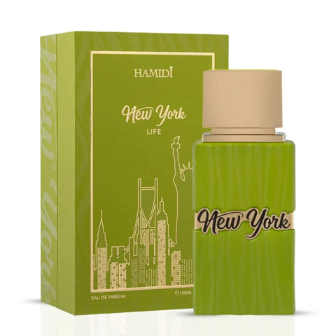 Bundle of Intense Oud New York Life and Sensuous Night Eau de Parfum sprays in 100ml bottles, featuring luxurious fragrance designs.