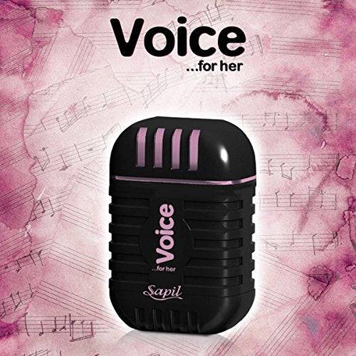 Voice for Women EDP - 100 ML (3.4 oz) by Sapil (BOTTLE WITH VELVET POUCH) - Intense oud