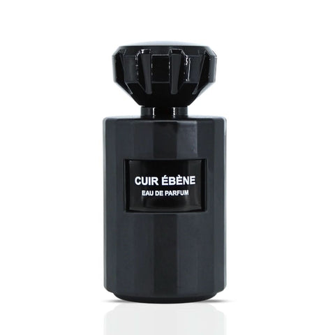 Vurv Cuir Ebene Eau de Parfum spray 100ml bottle, elegant fragrance packaging with luxurious leather-inspired design.