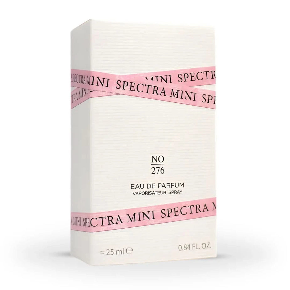 Spectra Mini No. 276 Eau De Parfum spray bottle, 25ml, sleek design, compact fragrance for women.