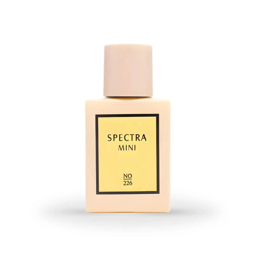 Spectra Mini No. 226 Eau De Parfum spray bottle, 25ml, with elegant packaging and floral fragrance notes.