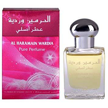 Al Haramain Wardia Perfume Oil-15ml(0.51 oz) by Haramain - Intense oud