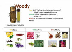 Woody EDP- 100 ML (3.4 oz) by Arabian Oud - Intense oud