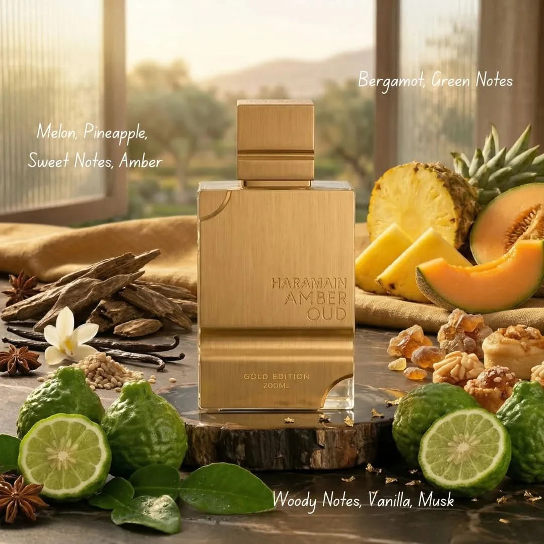 香水(ユニセックス) AL HARAMAIN AMBER OUD GOLD EDITION 200ML Al Haramain Amber Oud Gold Extreme For Men and Women By Al