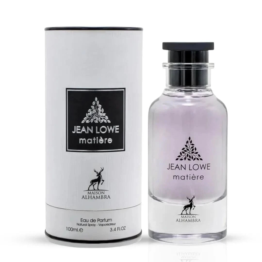 Jean Lowe Matiere Eau de Parfum Spray 100ml (3.4 oz) by Maison Alhambra - Intense Oud