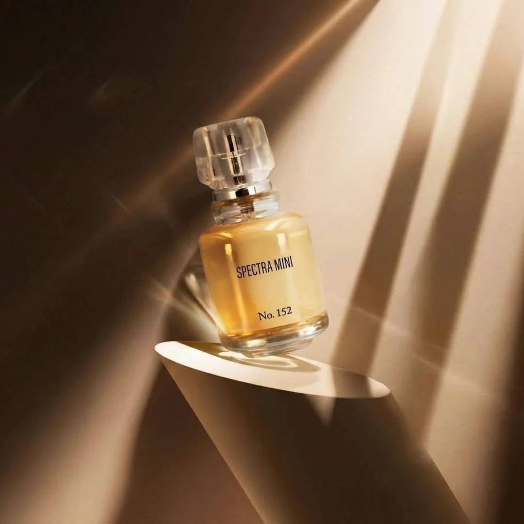 Spectra Mini No. 152 Eau De Parfum spray bottle, 25ml, with sleek design and elegant packaging.