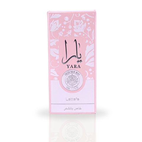 YARA Fresh Hair Mist 50ML (1.7 OZ) by Lattafa, Experience the Sweet & Sensual Aroma. - Intense Oud