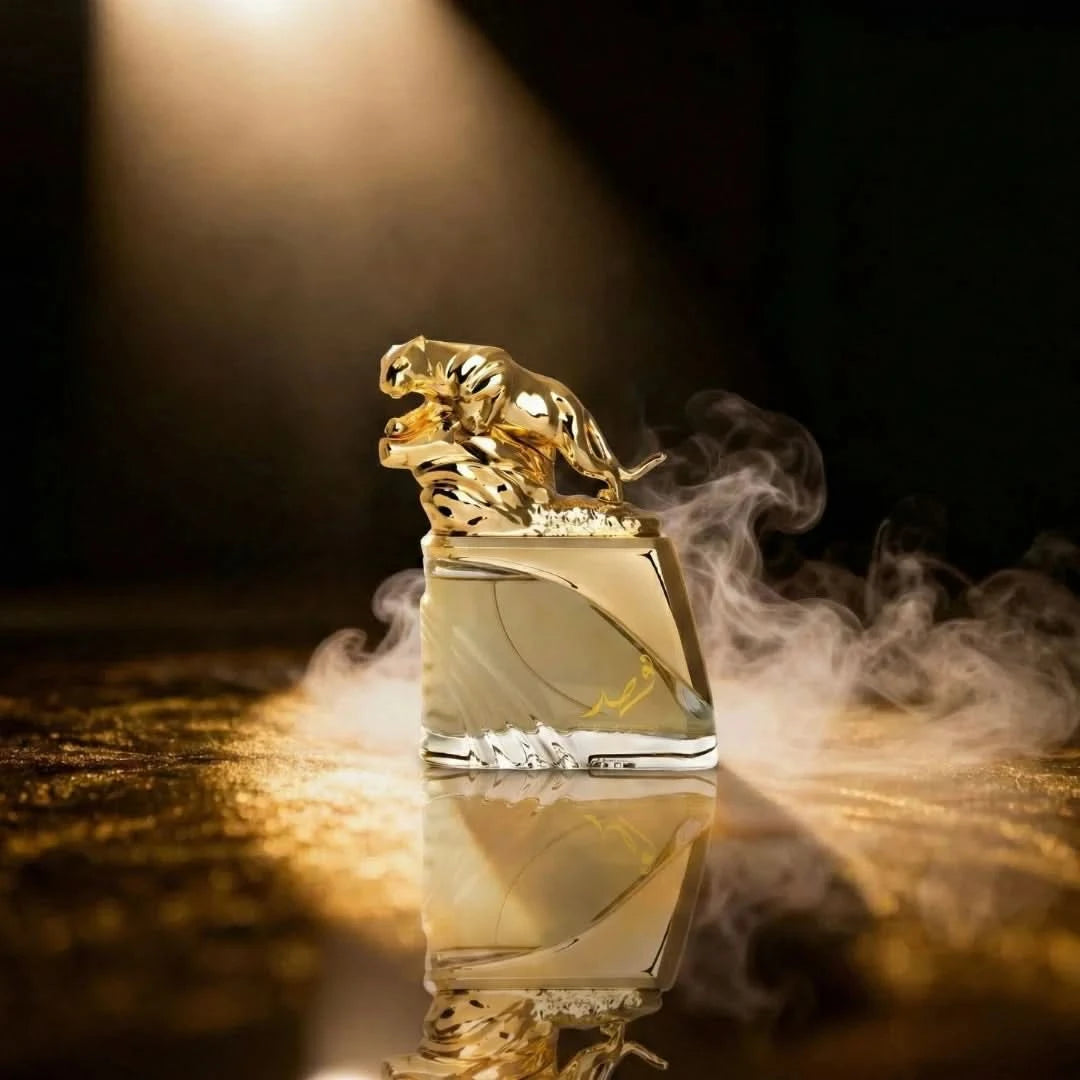 Arabiyat Fahad Regal Eau de Parfum spray in 100ml bottle, showcasing elegant design and luxurious fragrance branding.