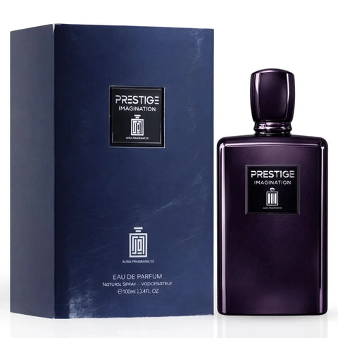 Aura Fragrances Prestige Imagination Eau De Parfum spray 100ml bottle, elegant packaging and design visible in the image.