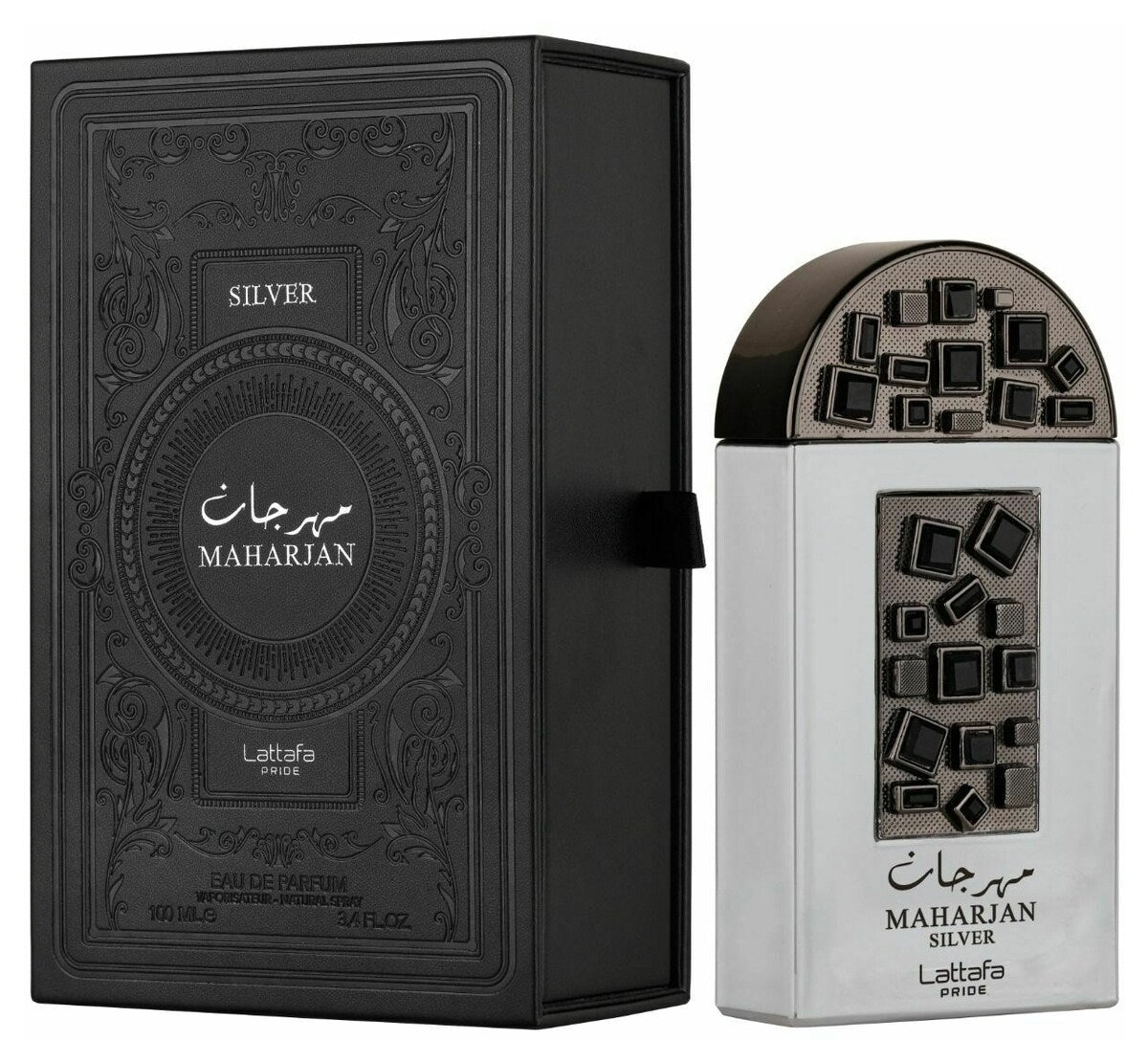 Maharjan Silver Eau De Parfum 100ml by lattafa pride - Intense Oud