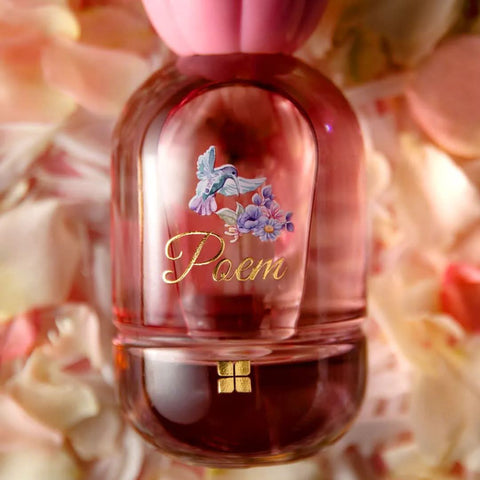 Ideas Poem Unisex Eau De Parfum 100mL perfume bottle with elegant design, showcasing the Ideas fragrance for men and women.