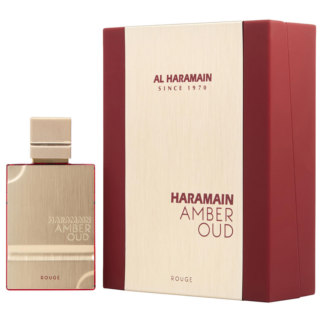 Amber Oud Rouge EDP- 60 ML (2.0 oz) by Al Haramain - Intense Oud