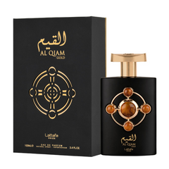 Al Qiam Gold EDP - 100mL (3.4 oz) by Lattafa - Intense Oud