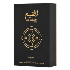 Al Qiam Gold EDP - 100mL (3.4 oz) by Lattafa - Intense Oud