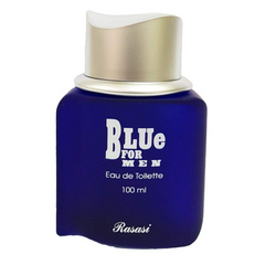 Blue for Men EDT - 100ML (3.4oz) (with pouch) by Rasasi - Intense Oud