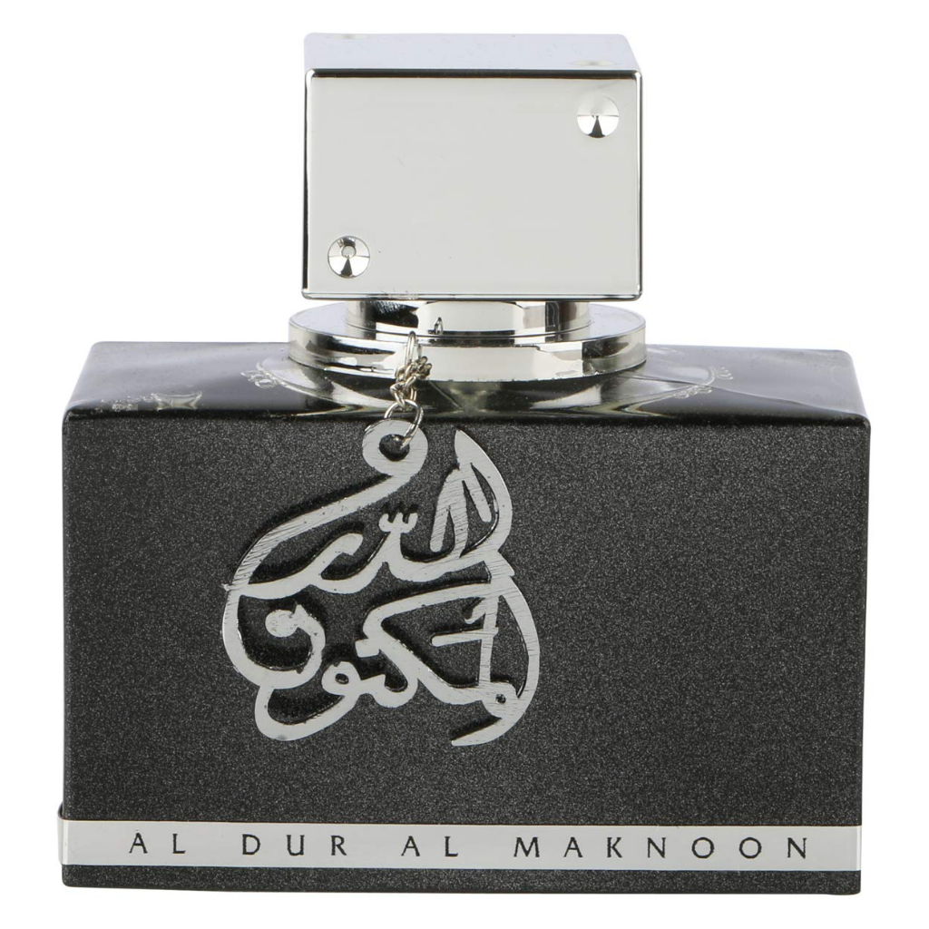 Al Dur Al Maknoon Silver for Men EDP - 100ML (3.4oz) by Lattafa - Intense oud