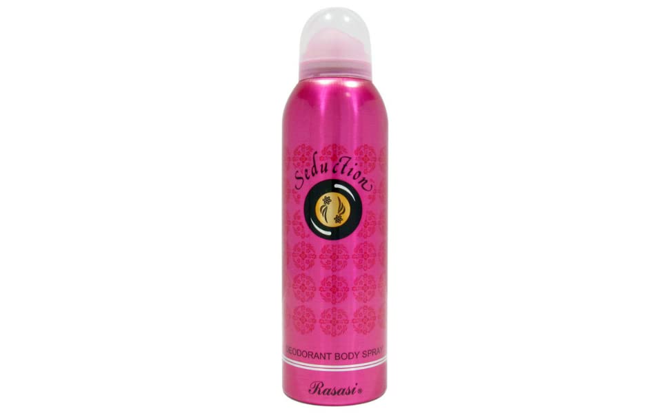 Seduction Perfume Eau De Parfum 60ML (2.0 oz) with Deodorant - 200ML (6.7 oz)I by Rasasi - Intense Oud
