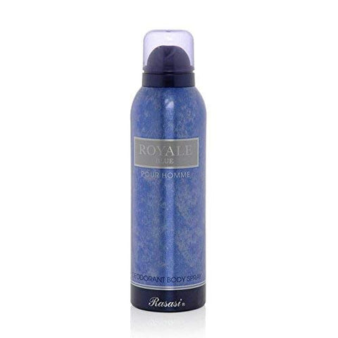 Royale Blue for Men Perfume EDP with DEO - 75 ML (2.5 oz) and 200ML (6.7 oz) I Value Pack| by RASASI - Intense Oud