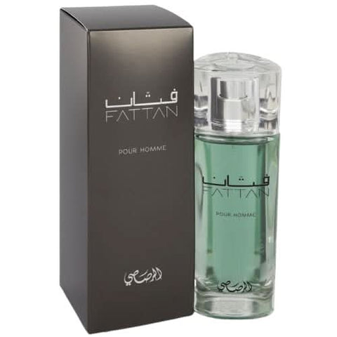 Rasasi Fattan Eau De Parfum for men and women in a 50ml bottle, featuring elegant packaging from the Xtra Value Collection.
