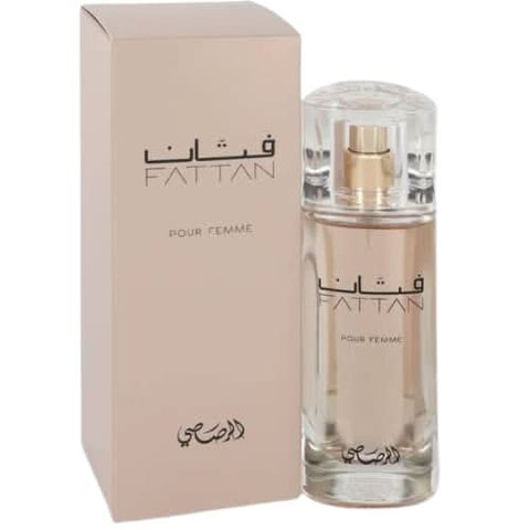 Fattan Rasasi Eau De Parfum for men and women, 50ml bottle from Xtra Value Collection, elegant fragrance with floral and woody notes.