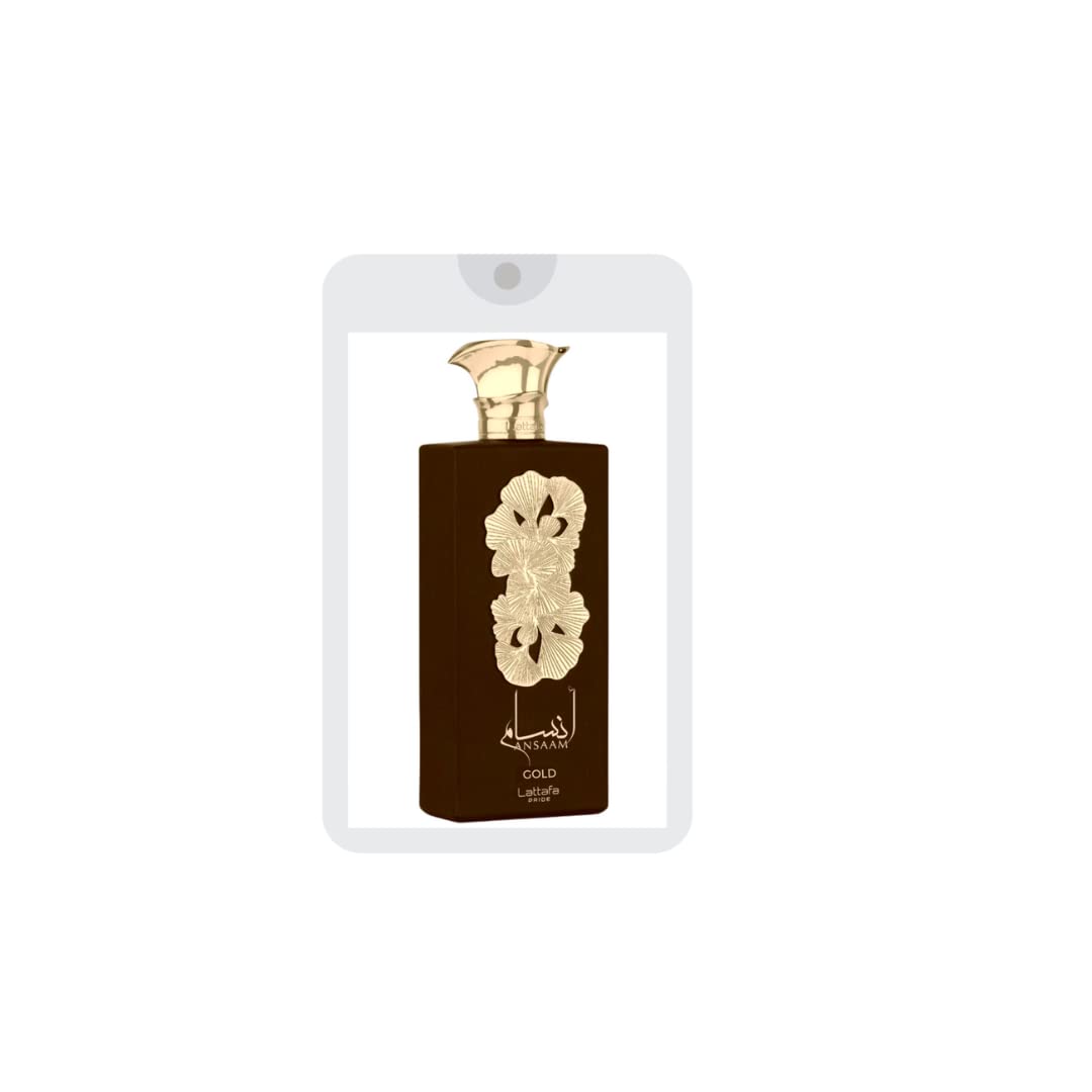 Ansaam Gold Tester EDP-Eau De Parfum 20ml(0.67 oz) Unisex | by Lattafa Perfumes - Intense Oud