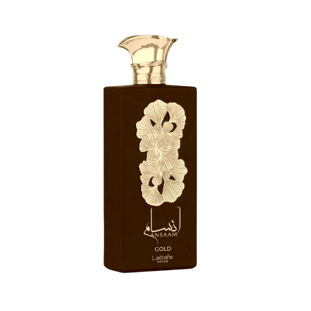 Ansaam Gold EDP -Eau De Parfum 100 ML (3.4 Oz) I By Lattafa Pride - Intense Oud