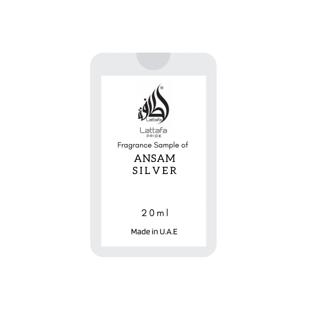 Ansaam Silver Tester EDP-Eau De Parfum 20ml(0.67 oz) Unisex| by Lattafa Perfumes - Intense Oud